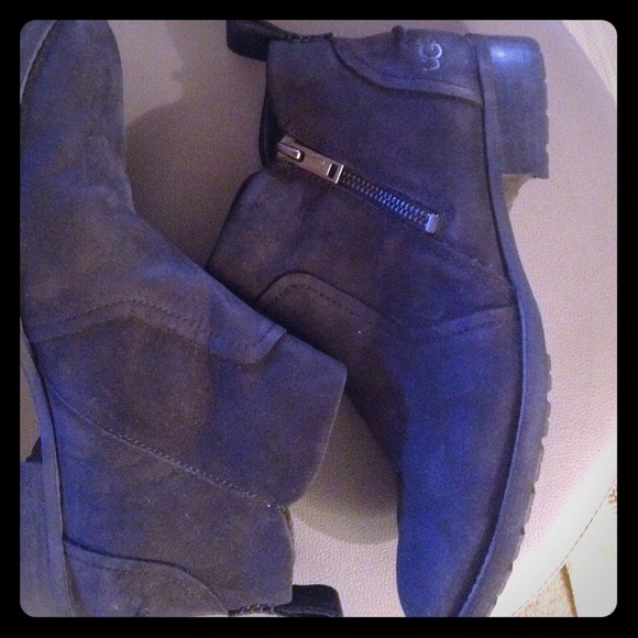 UGG Shoes - Ugg Sz 7.5 black Booties - water proof